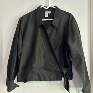 Coldwater Creek Black Blouse